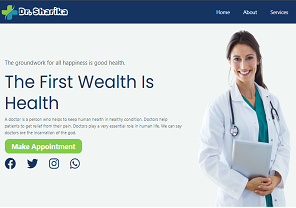 Dr. Sharika Template