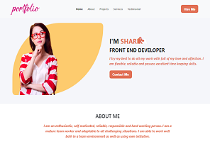 Portfolio View Template